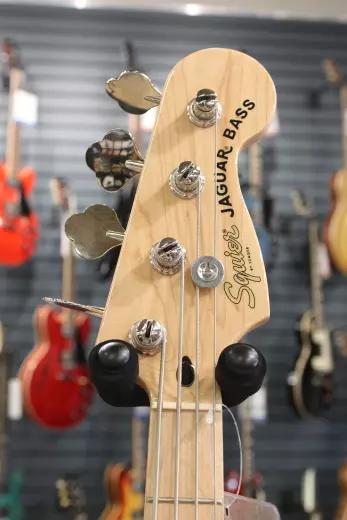Store Special Product - Squier - Affinity Series Jaguar Bass H, Maple Fingerboard - Black